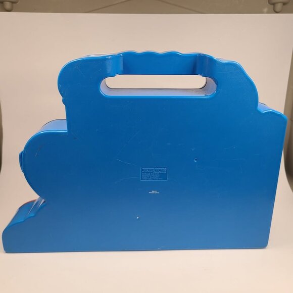 Vintage ERTL Thomas the Train Tank Engine Carrying Case Storage Box Blue 1994 - Picture 5 of 5
